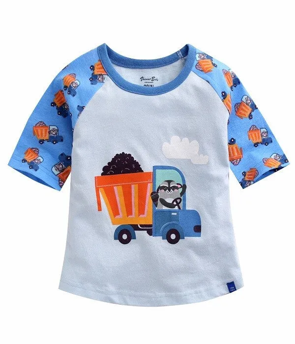 Vroom Raccoon 3/4 Sleeve Outfits