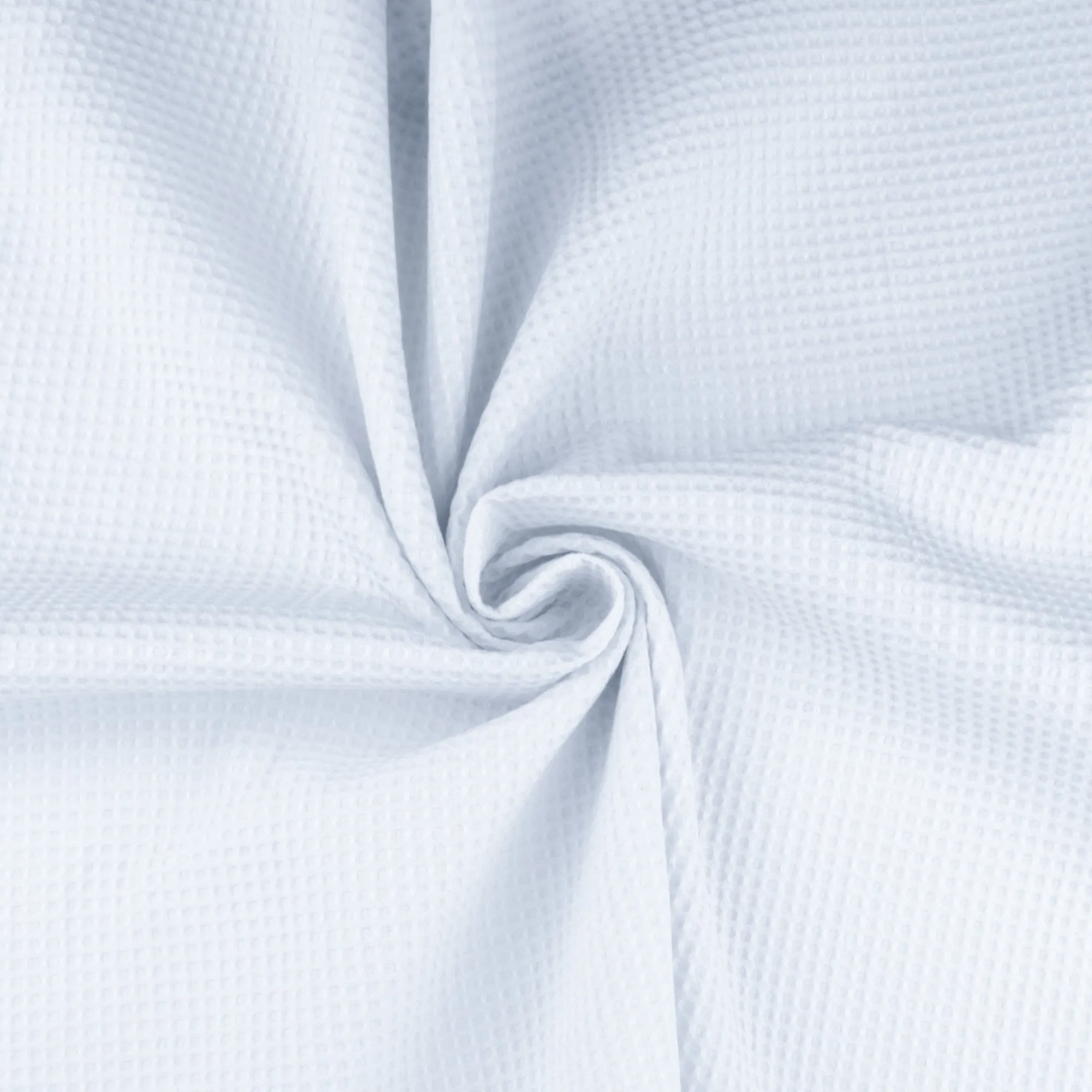 Waffle Cotton - White