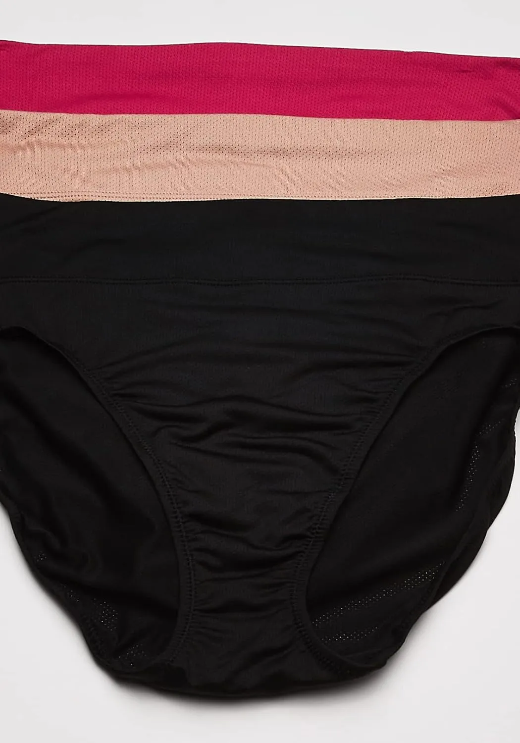 Warner's Women's Allover Breathable Hi-Cut Panty
