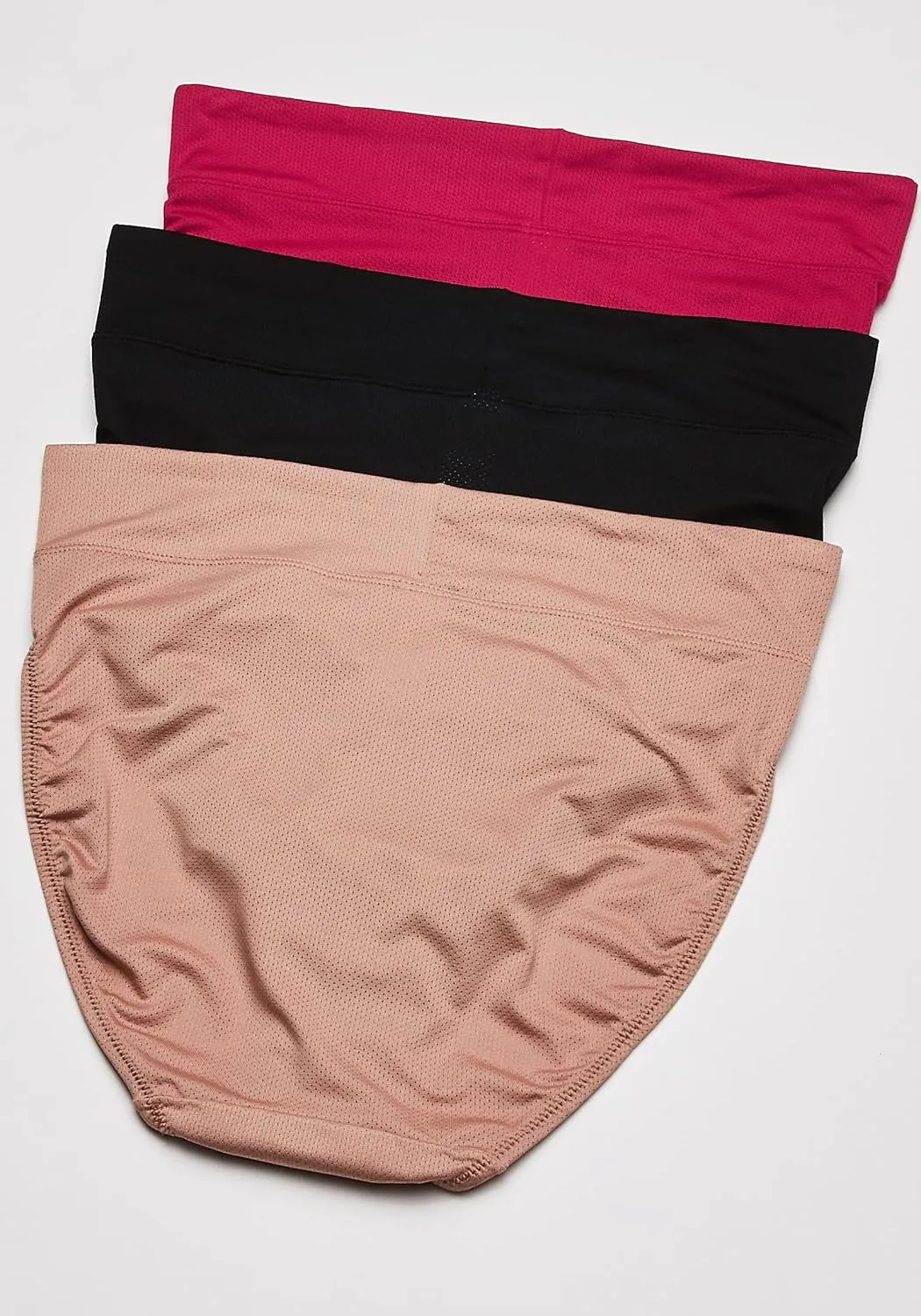 Warner's Women's Allover Breathable Hi-Cut Panty