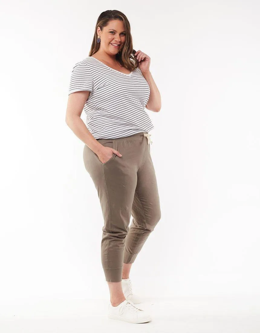 Wash Out Lounge Pants - Khaki