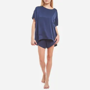 Washable Silk Tee Set