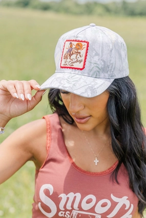 suitable for religious ceremonies Short-sleeved Cowboy Camo Trucker Hat