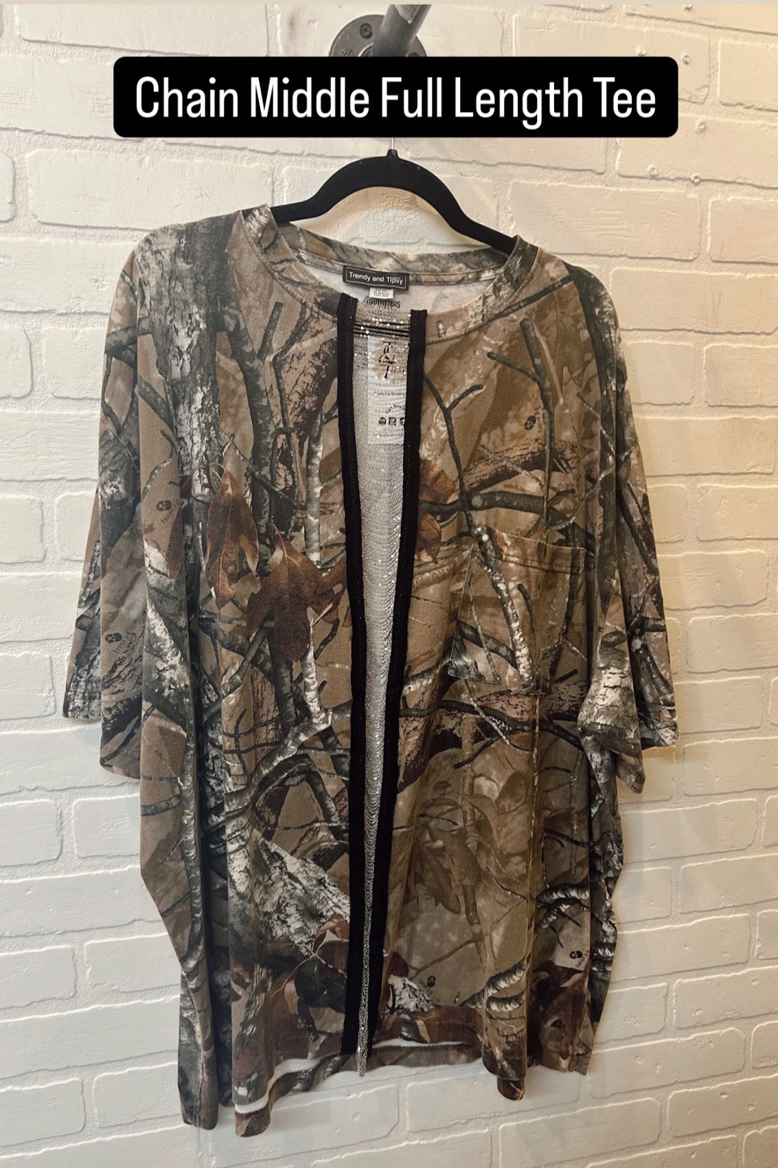 Cozy Interior Pre-Order Repurposed Camo Shirts