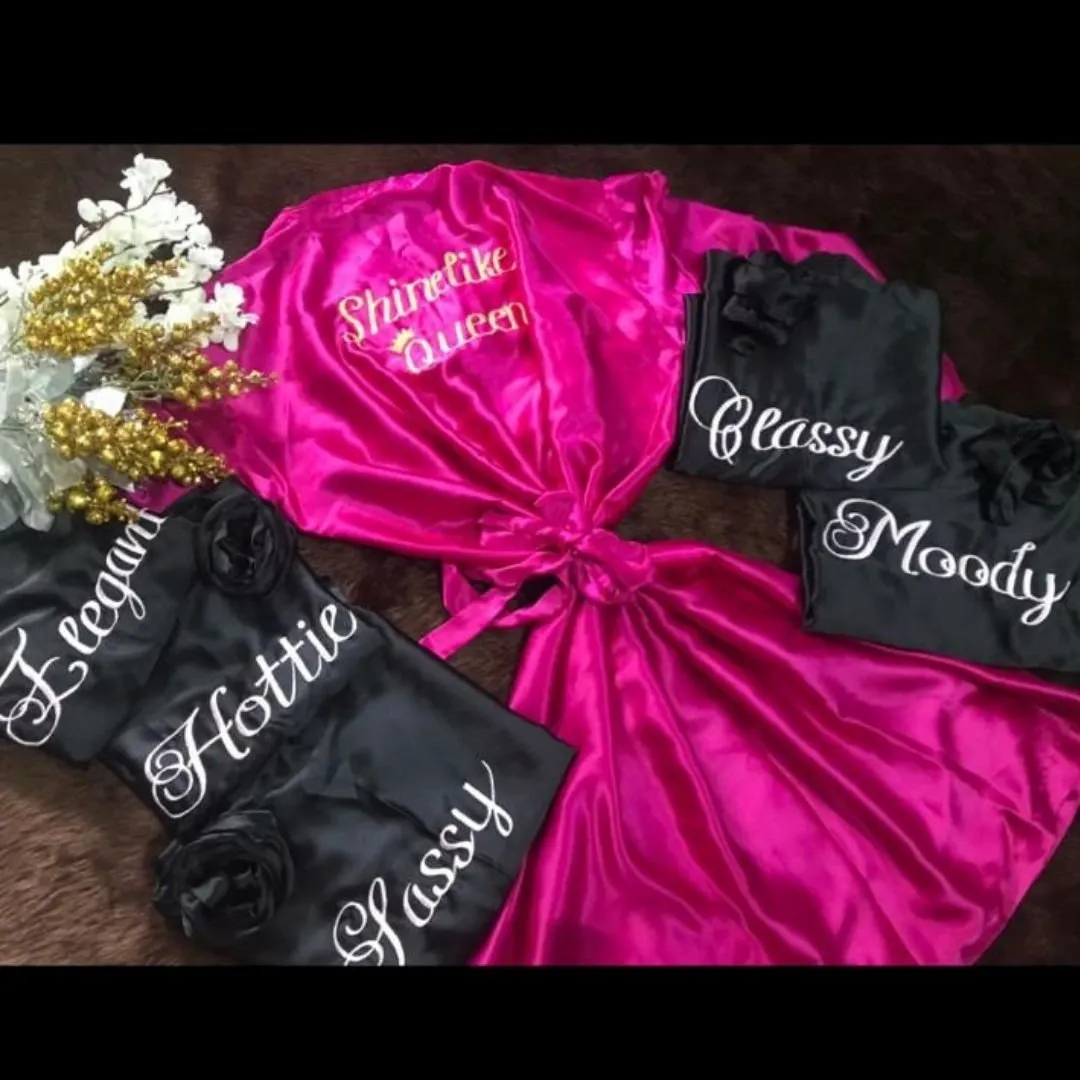 Wedding Ready - Satin Robe Sets (set of 6)