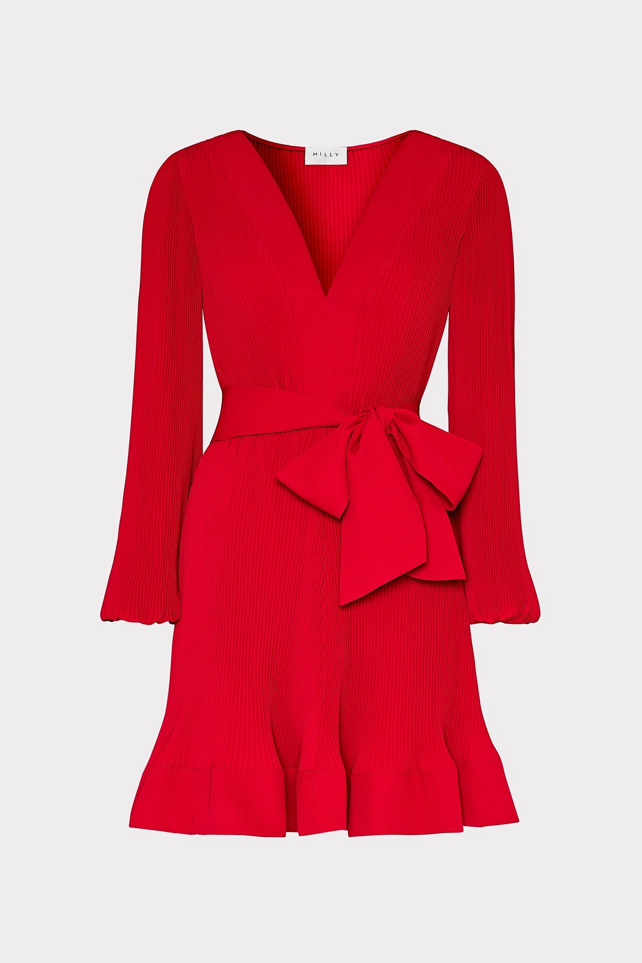Luxury-Fabric Liv Pleated Dress