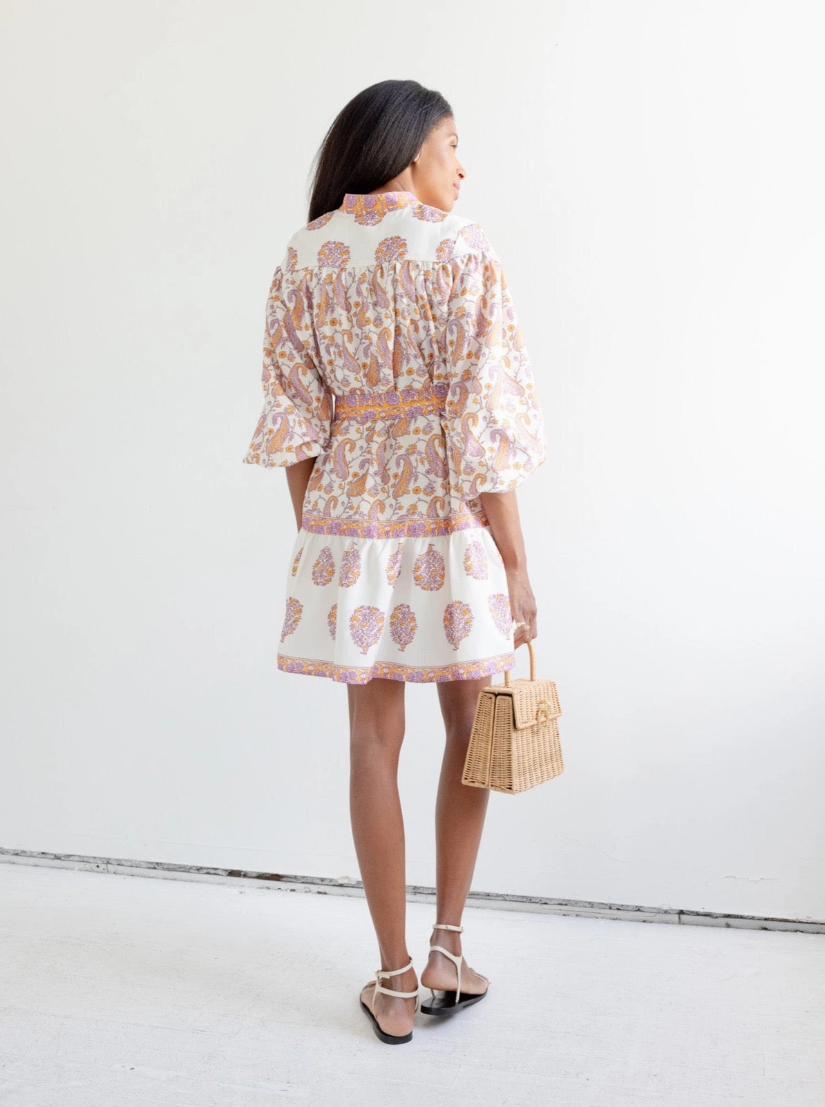 Nessa Dress- Lilac Cozy Energy Radiant Mood