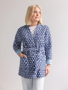 Maison de Fr??d??ric Wrap Jacket Drop Tail Hem