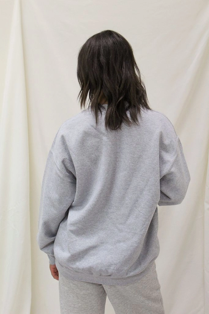 Self Love Club Crewneck Bonded Hem Technology Microfiber Inner Layer
