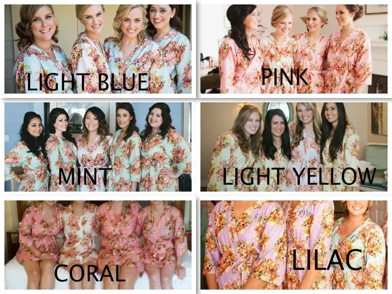 White Bridesmaids Robes