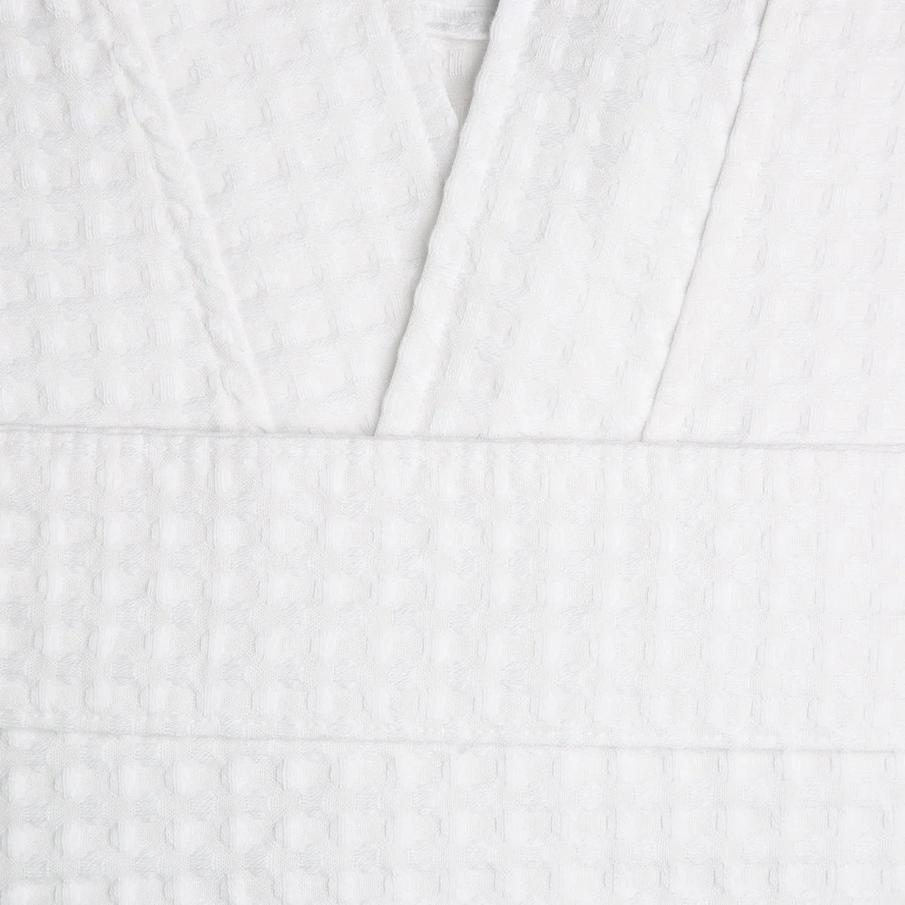White Cotton Kimono Robe (Large)