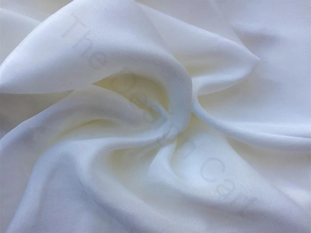 White Dyeable Crepe Fabric