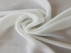 White Dyeable Royal Crepe Fabric