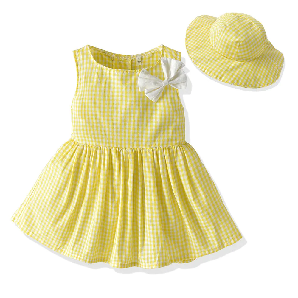 Wholesale Children's Cotton Plaid Casual Sets
