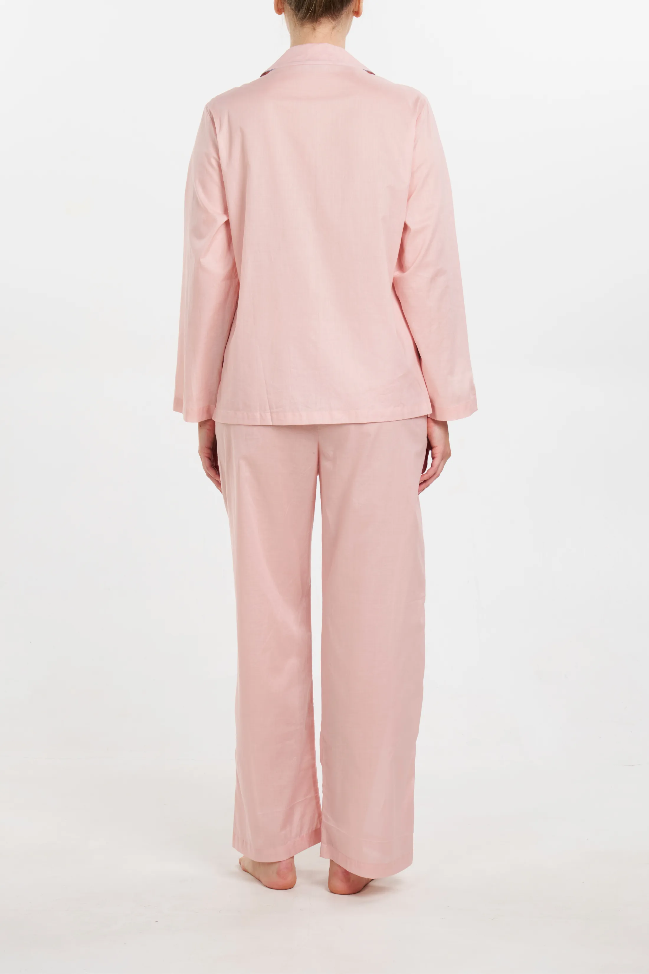 Wide Leg Sport PJ Set - Peach Whip