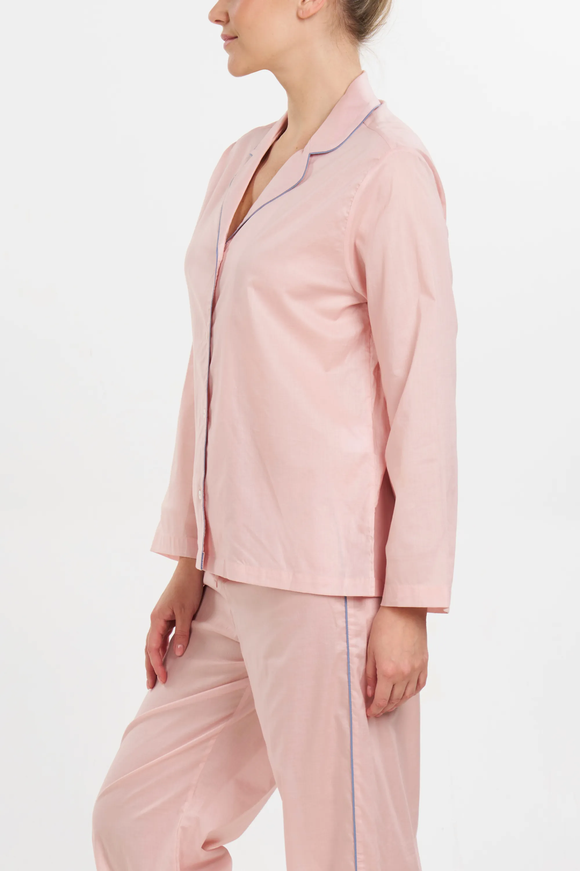 Wide Leg Sport PJ Set - Peach Whip