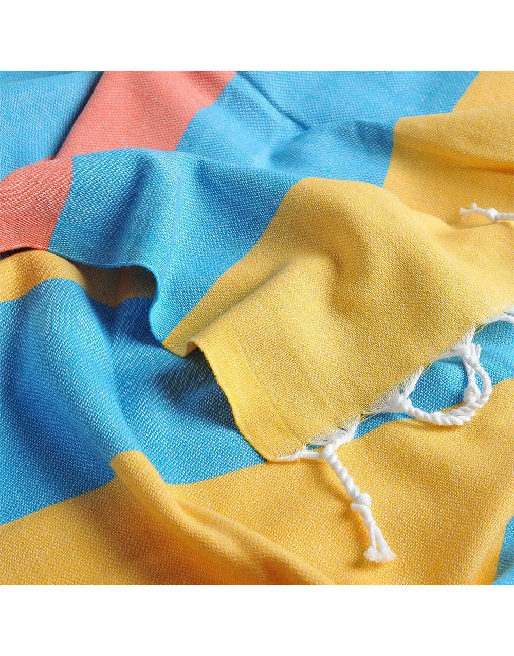 Wide Stripe Turkish Beach Towel