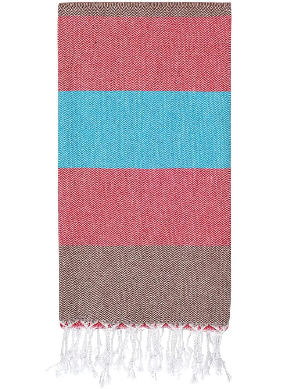 Wide Stripe Turkish Beach Towel