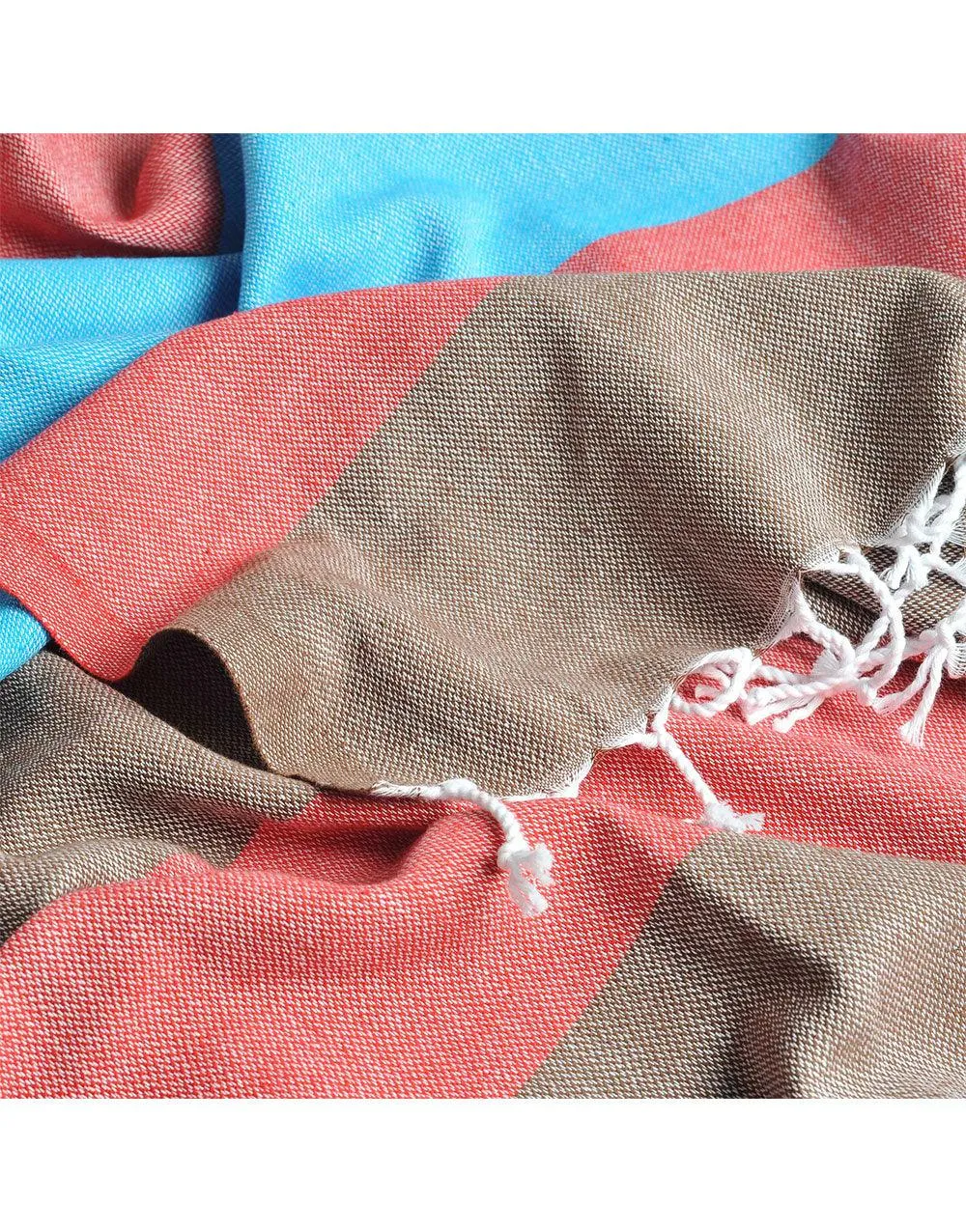 Wide Stripe Turkish Beach Towel