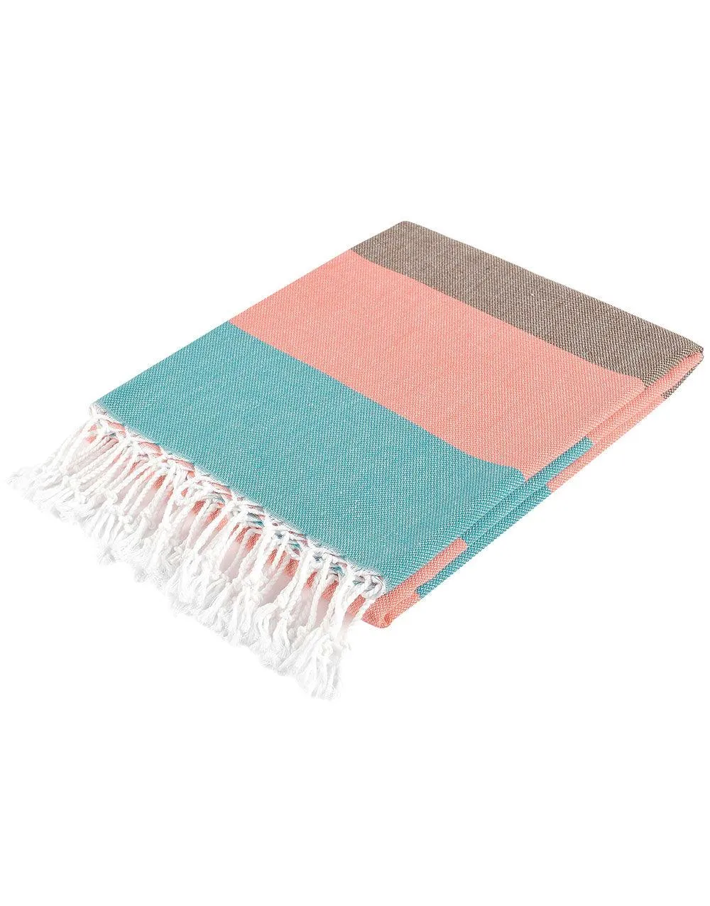 Wide Stripe Turkish Beach Towel