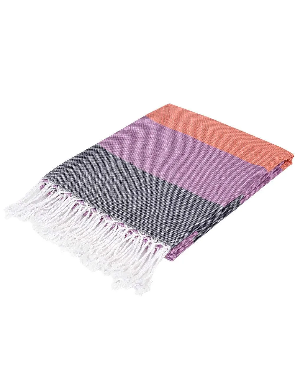 Wide Stripe Turkish Beach Towel
