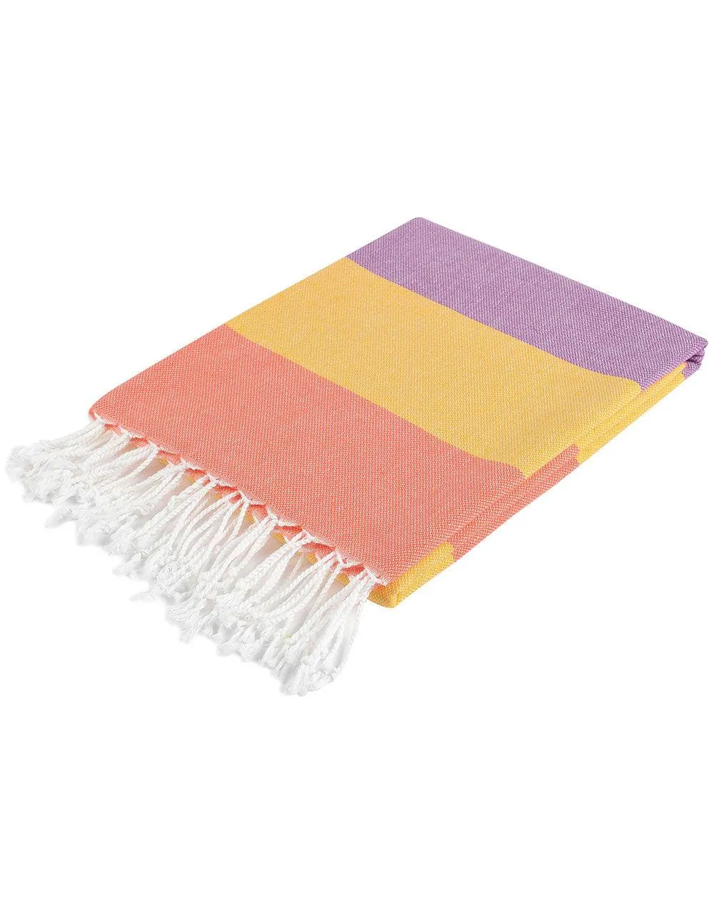 Wide Stripe Turkish Beach Towel