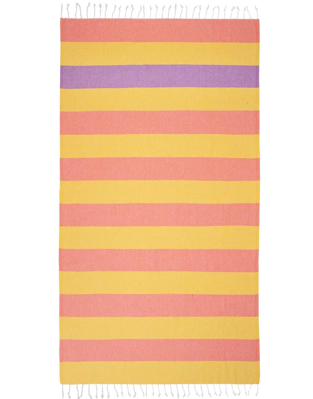 Wide Stripe Turkish Beach Towel