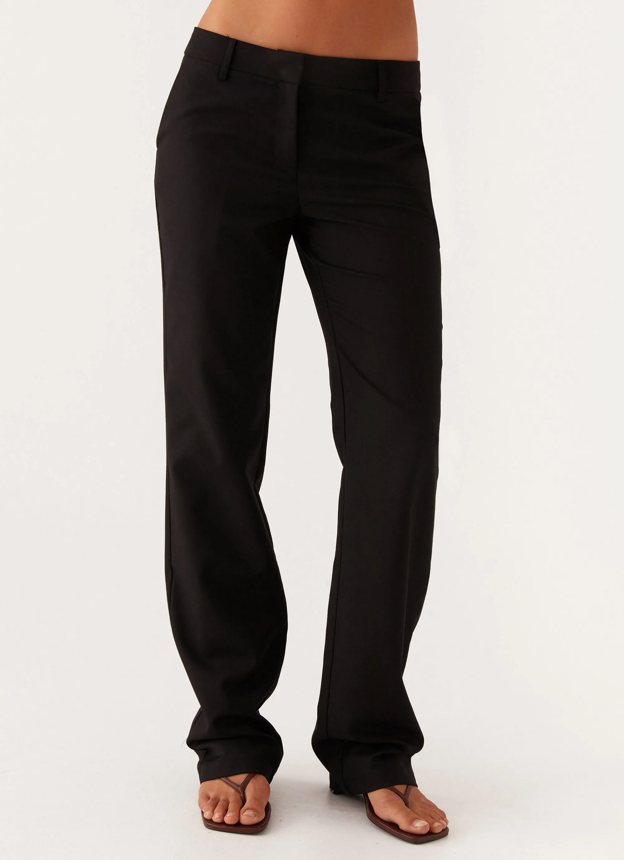 Casual Movement Fitted Style Britley Fitted Trouser - Black