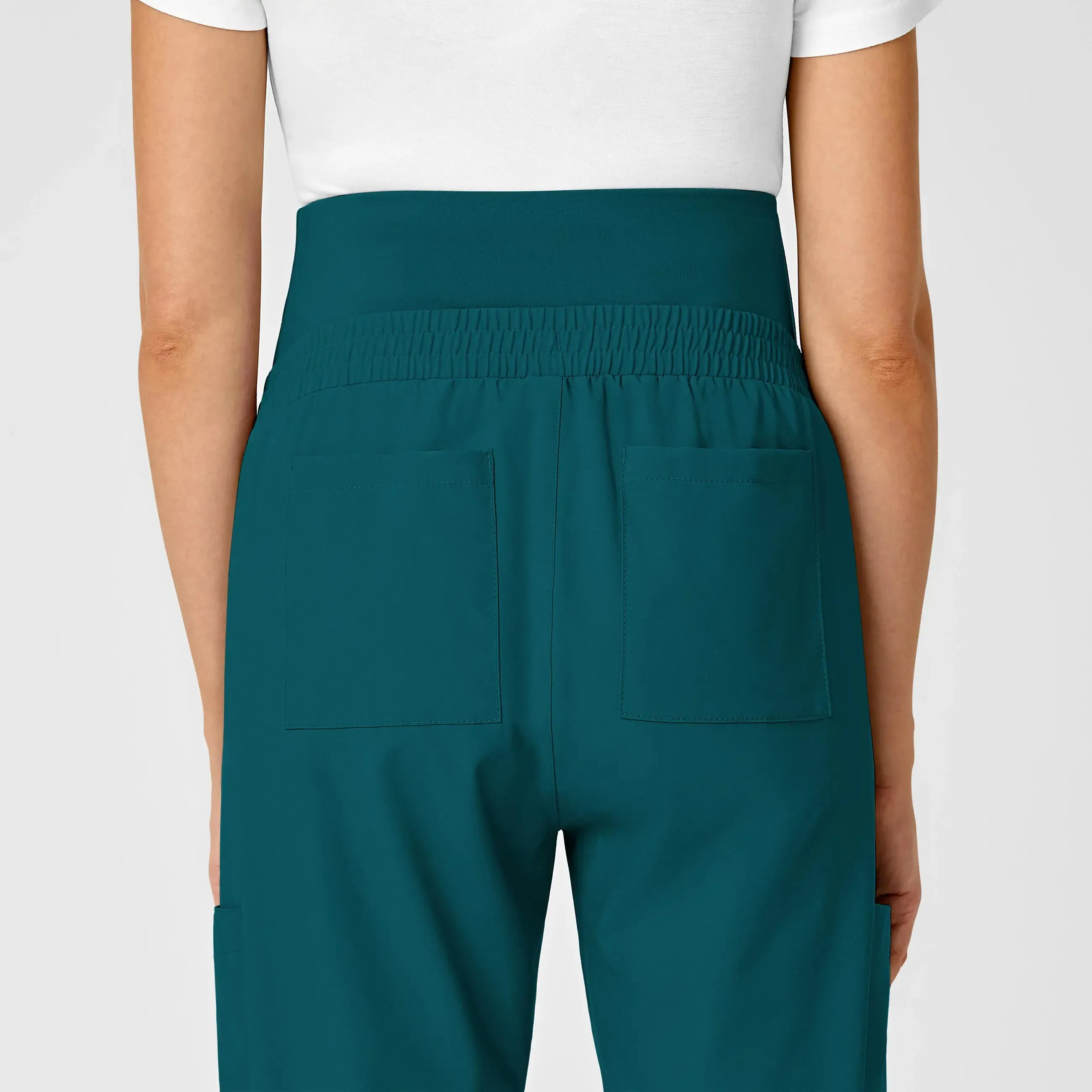 Wink Maternity Jogger Scrub Pant - Caribbean Blue