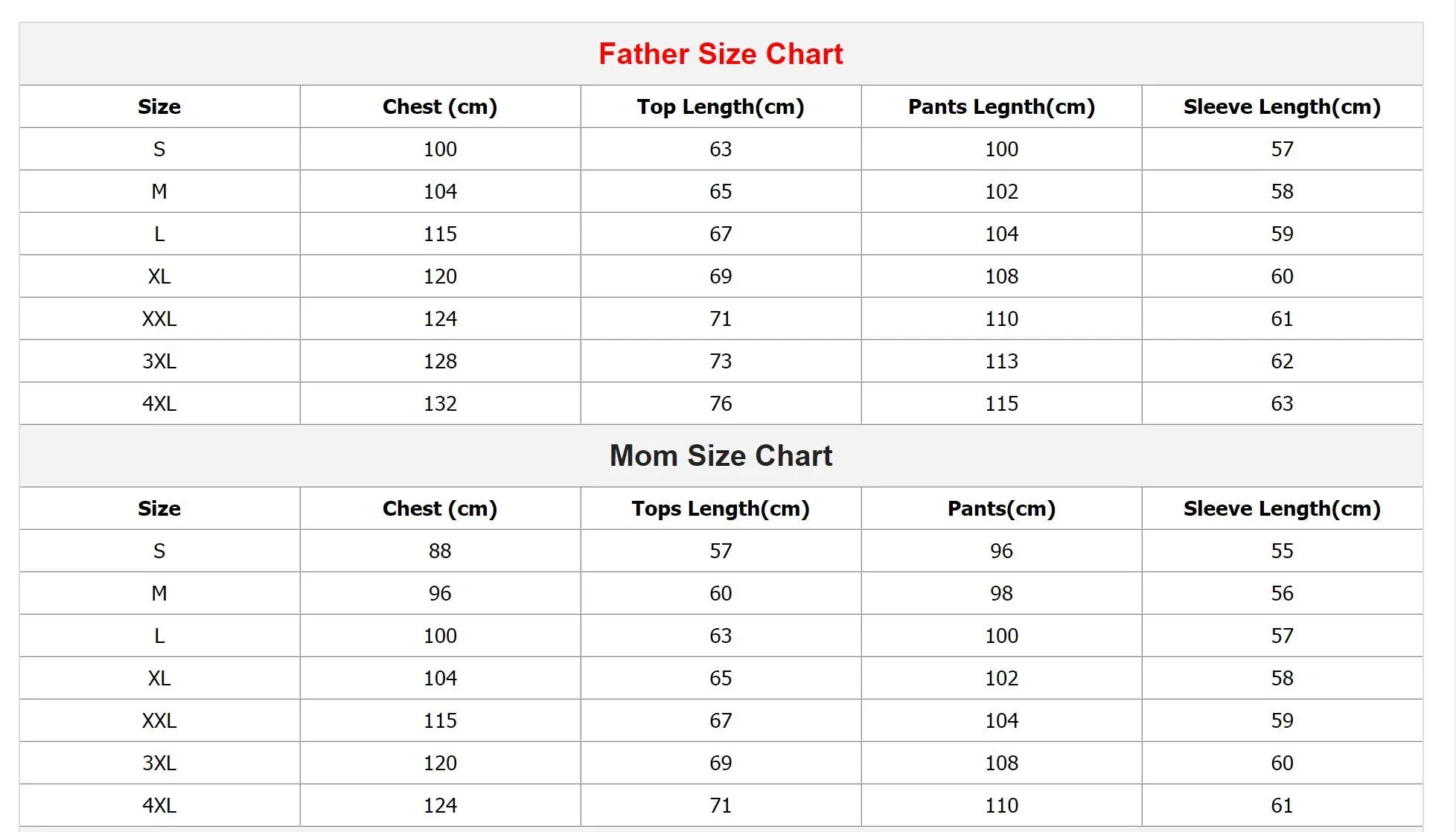 Winter 2022 Cotton Family Matching Christmas Pajamas New Year