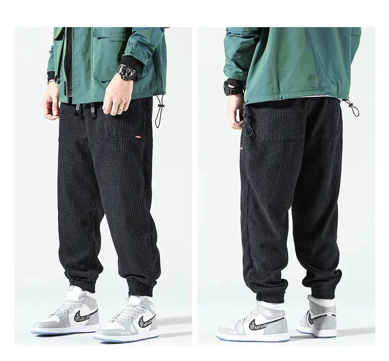Winter Corduroy Casual Fleece Harem Pants
