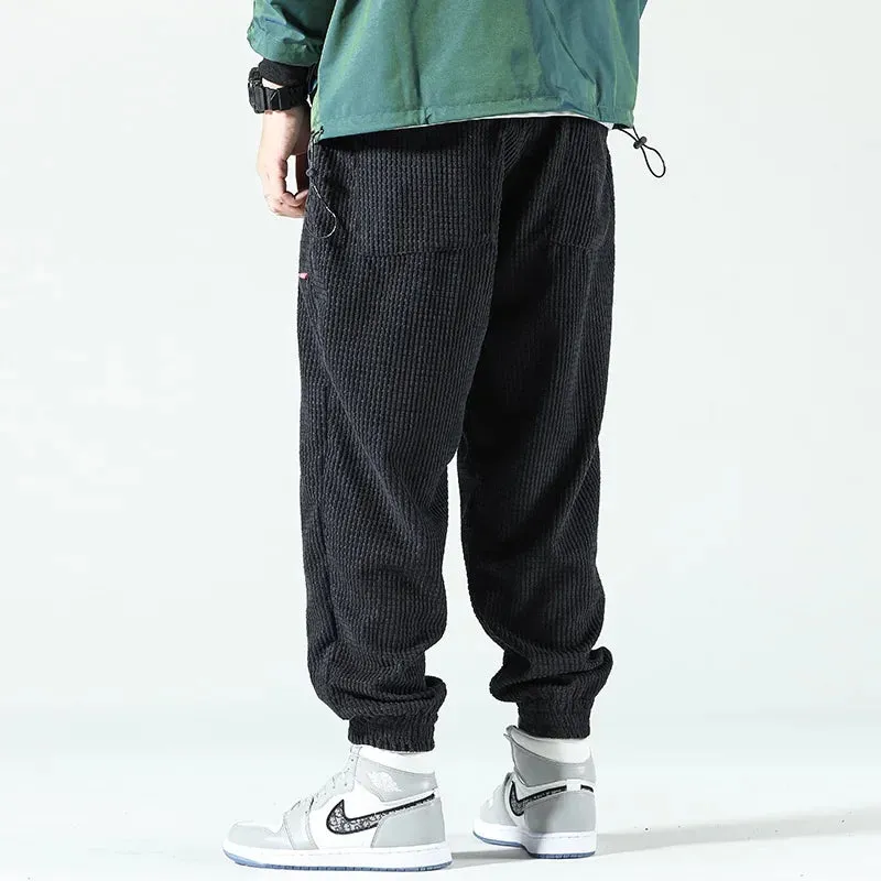 Winter Corduroy Casual Fleece Harem Pants
