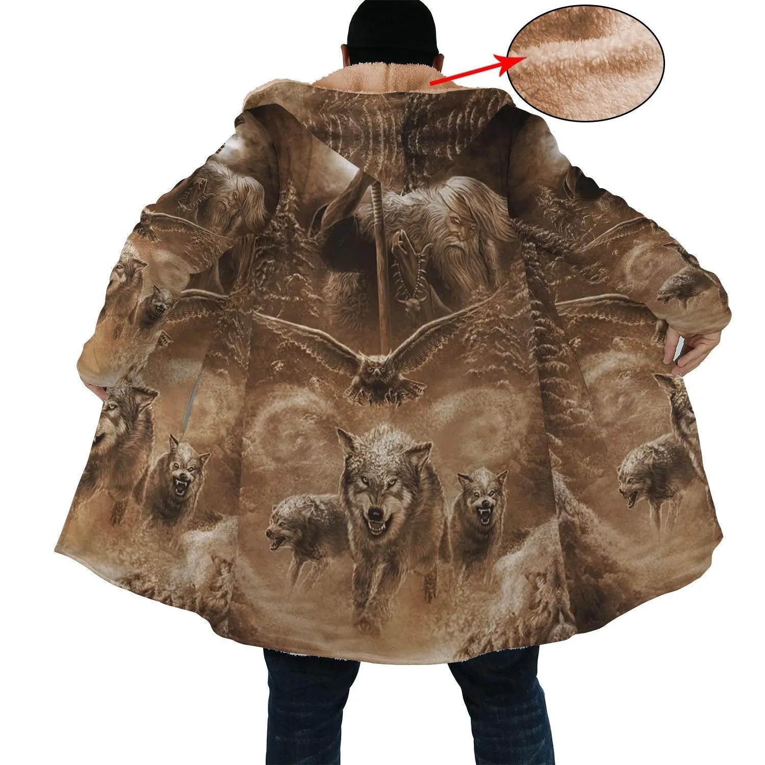 Wolf Warrior Cloak WCS