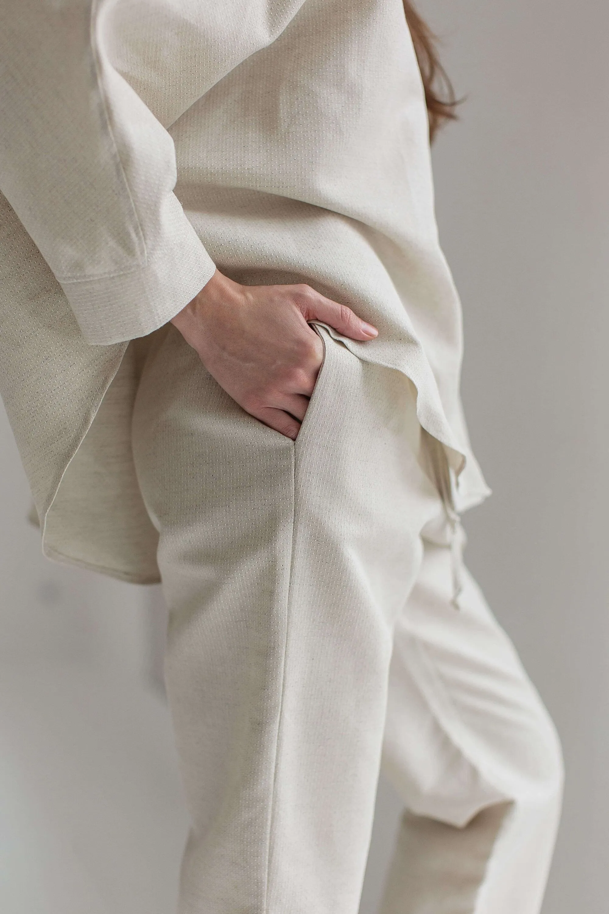 Women Hemp Sleepwear — Pearl