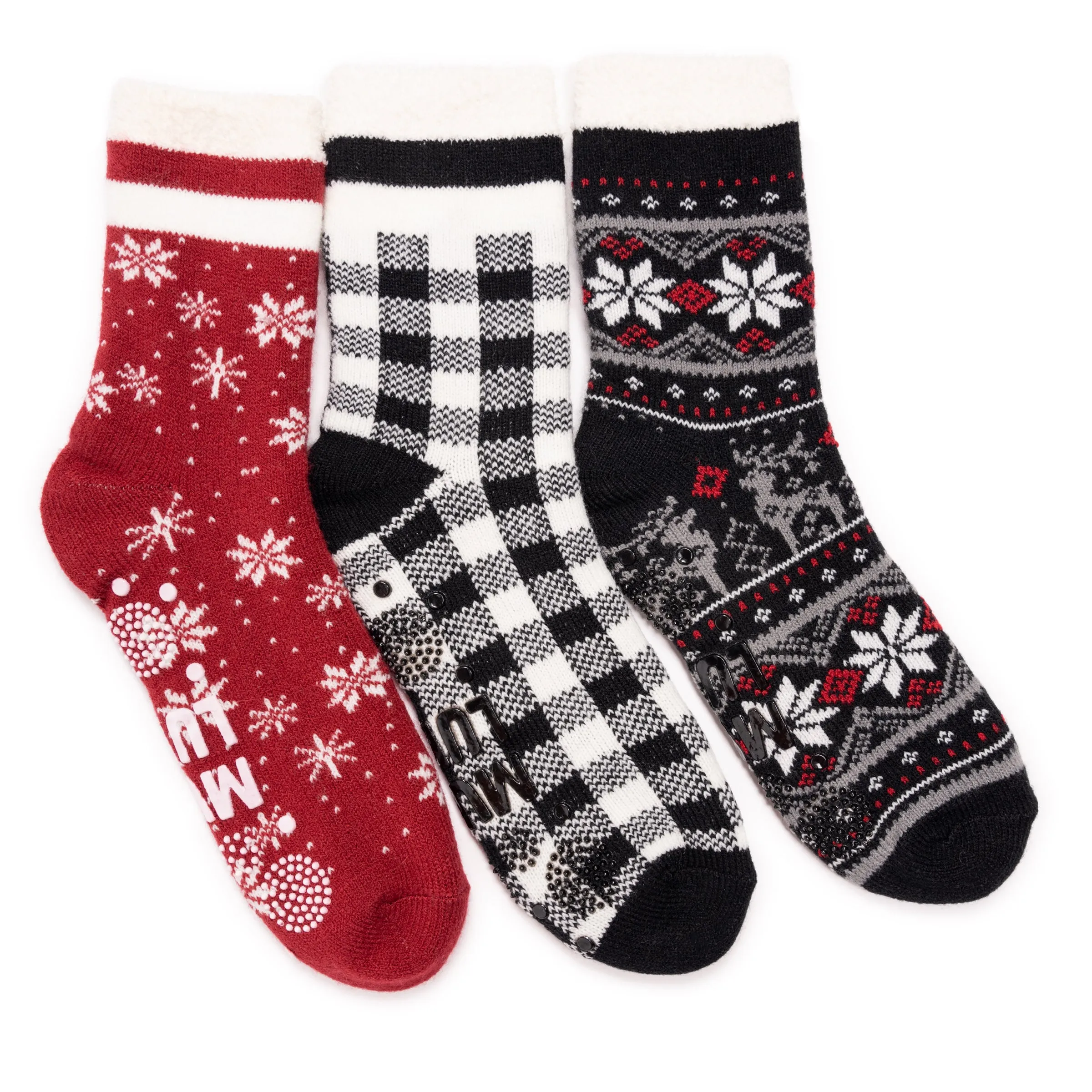 Women's 3 Pair Pack Lounge Socks