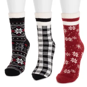 Women's 3 Pair Pack Lounge Socks