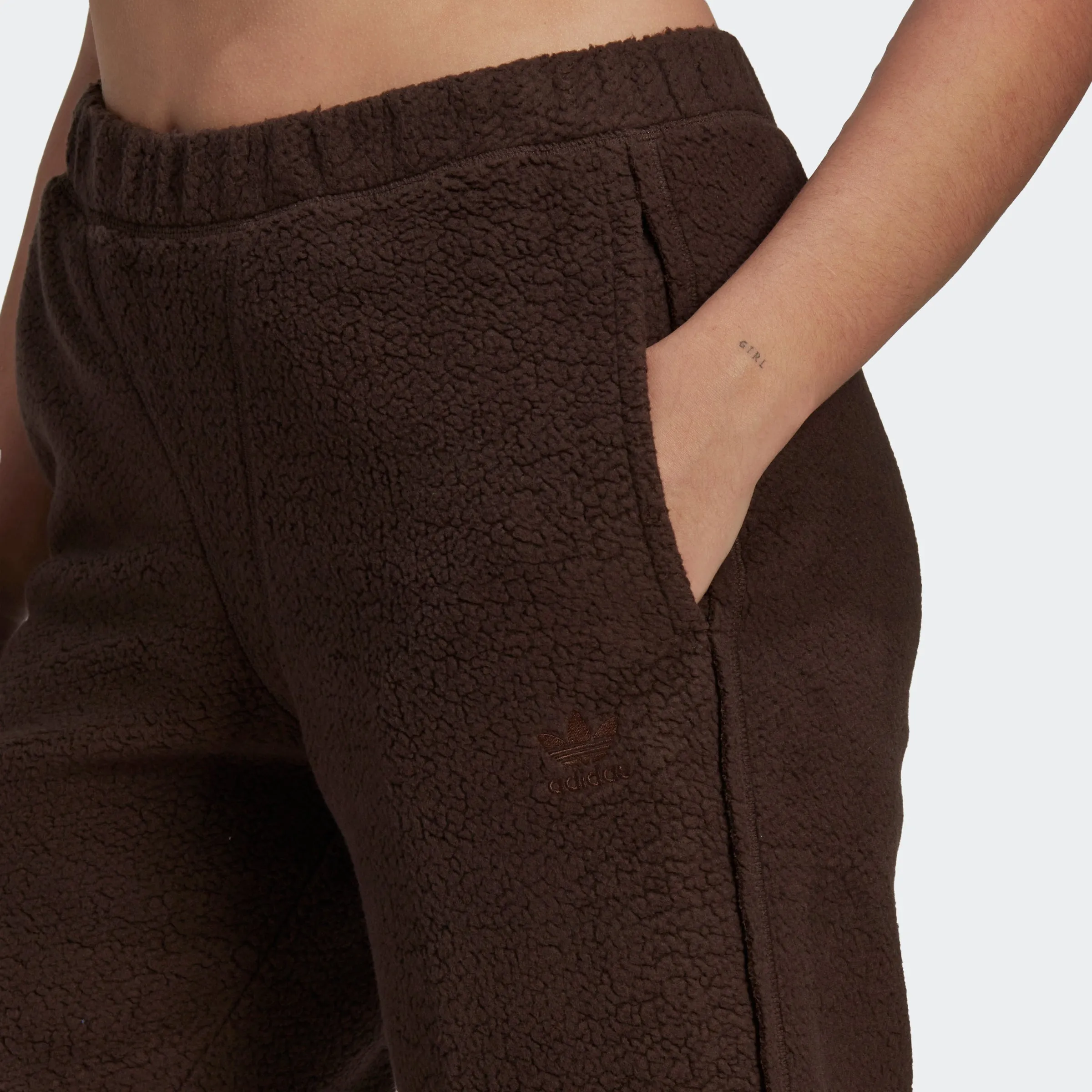 Women's adidas Originals Loungewear Sweat Joggers Dark Brown
