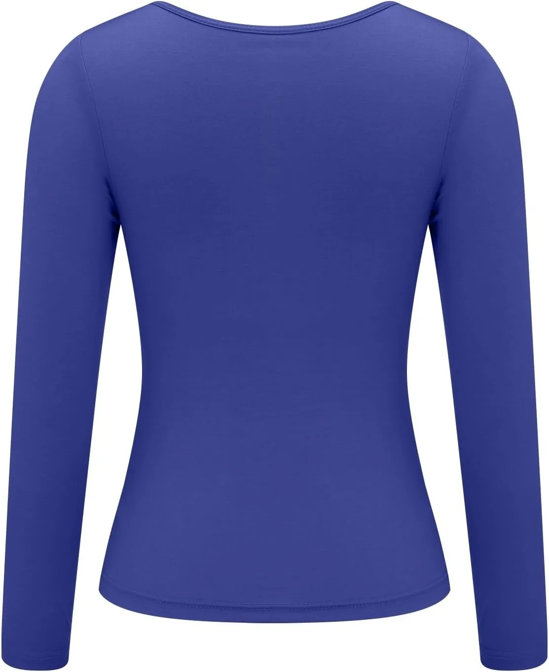 Womens Built-in Bra T-Shirt Padded Solid Color Long Sleeve Built in Bra Underwear Shirt Modal Sports Bra Workout Tops