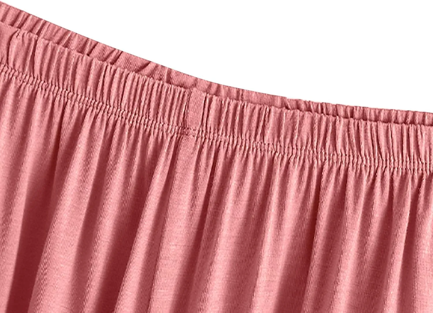 Women's Casual Summer Soft Modal Pajama Shorts Elastic Waist Pj Bottoms Loose Comfy Thin Boxer Sleepwear Lounge Shorts
