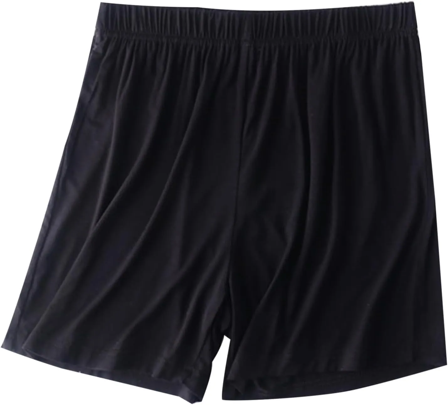 Womens Comfy Cotton Shorts for Summer 5 Inch Inseam Casual Loose Elastic Waist Lounge Shorts Plus Size Short Pjs Pants