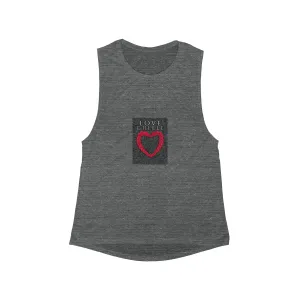 Women's Flowy Scoop Muscle Tank