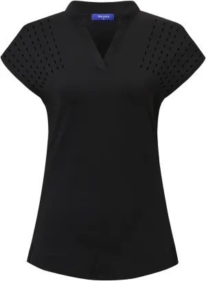 Women's Golf Polo Shirts Lightweight Moisture Wicking Tennis Athletic T Shirts