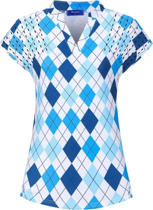 Women's Golf Polo Shirts Lightweight Moisture Wicking Tennis Athletic T Shirts