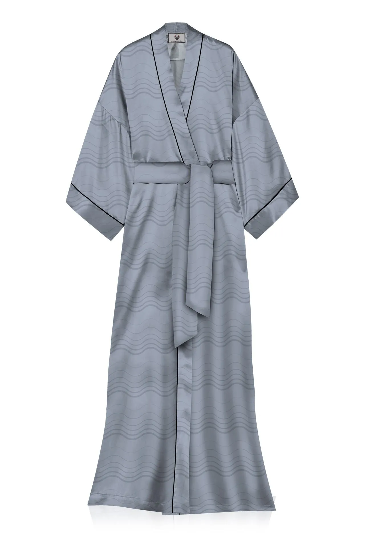 Womens Gray Robe
