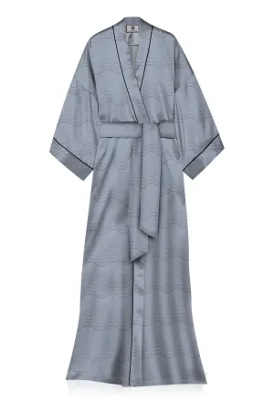 Womens Gray Robe