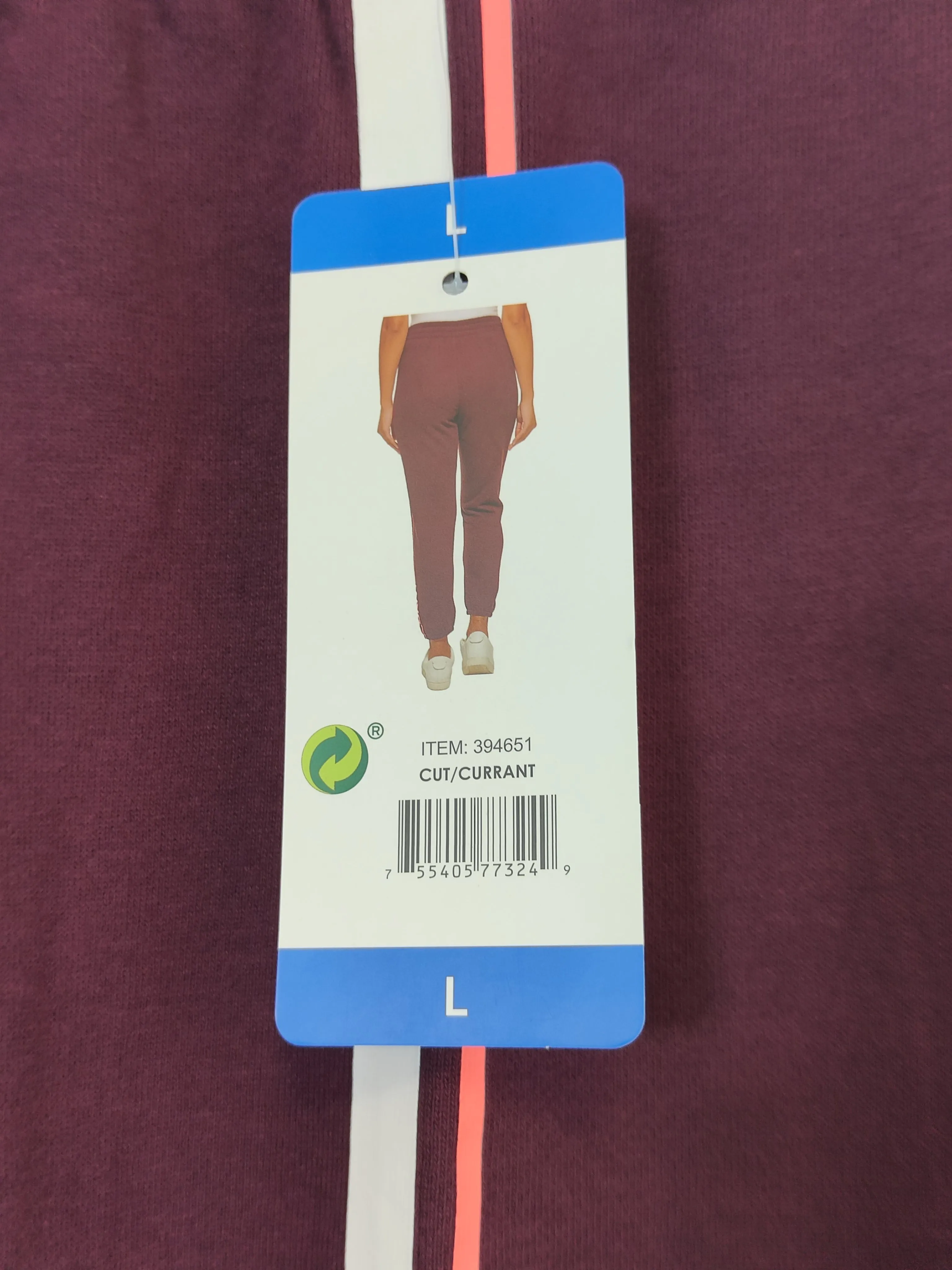 Women’s Jogger Pants in Burgundy