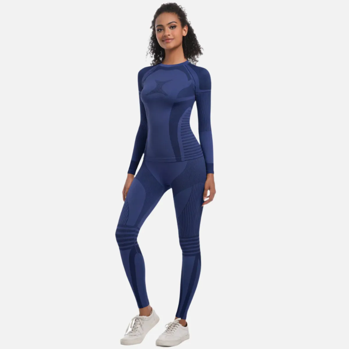 Women's Knitted High-elasitc Yoga Set