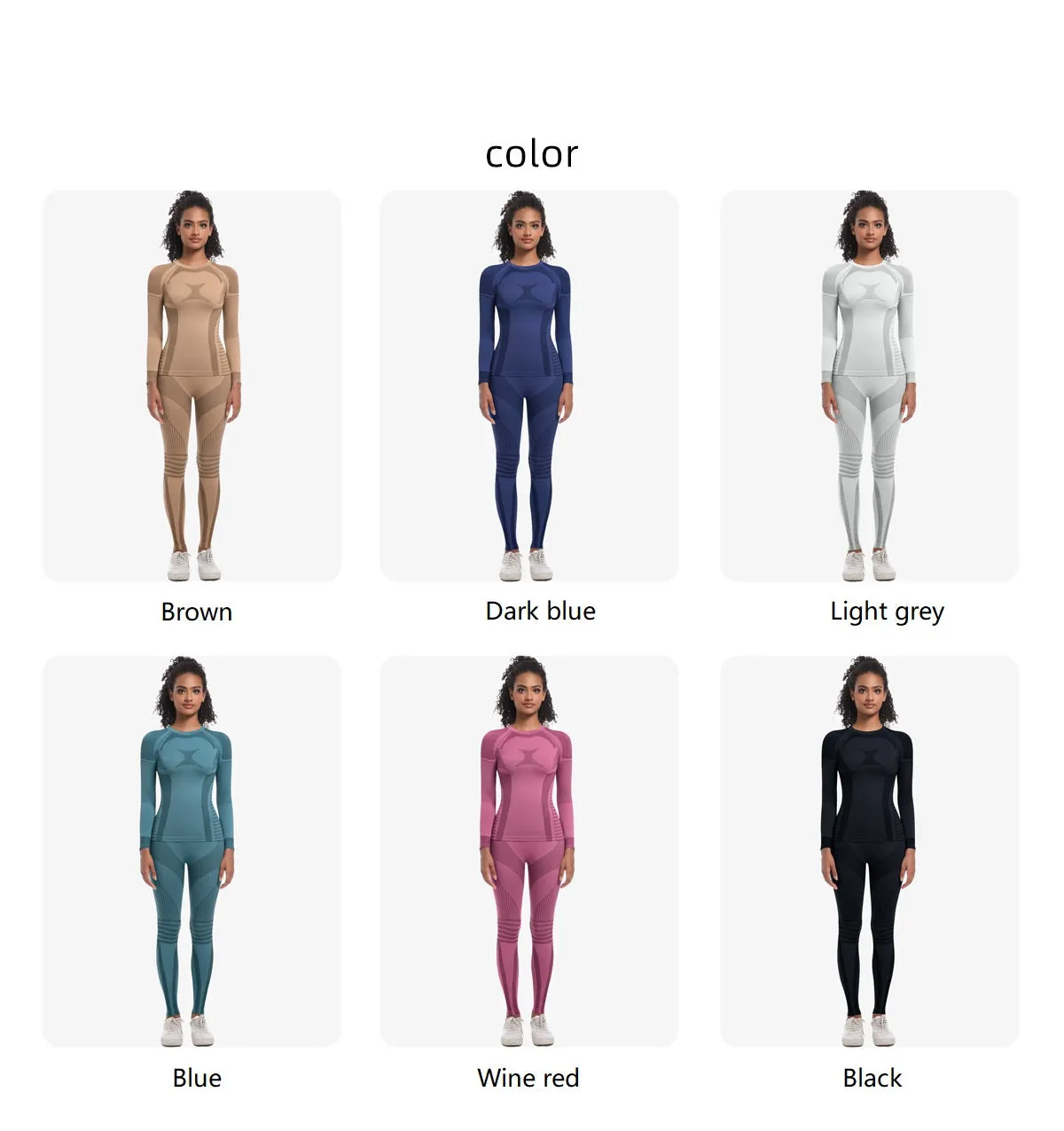 Women's Knitted High-elasitc Yoga Set