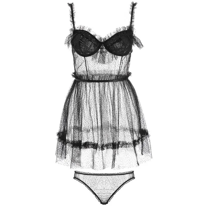 Women's Lace Nightdress | Pajamas | Sleepwear Set
