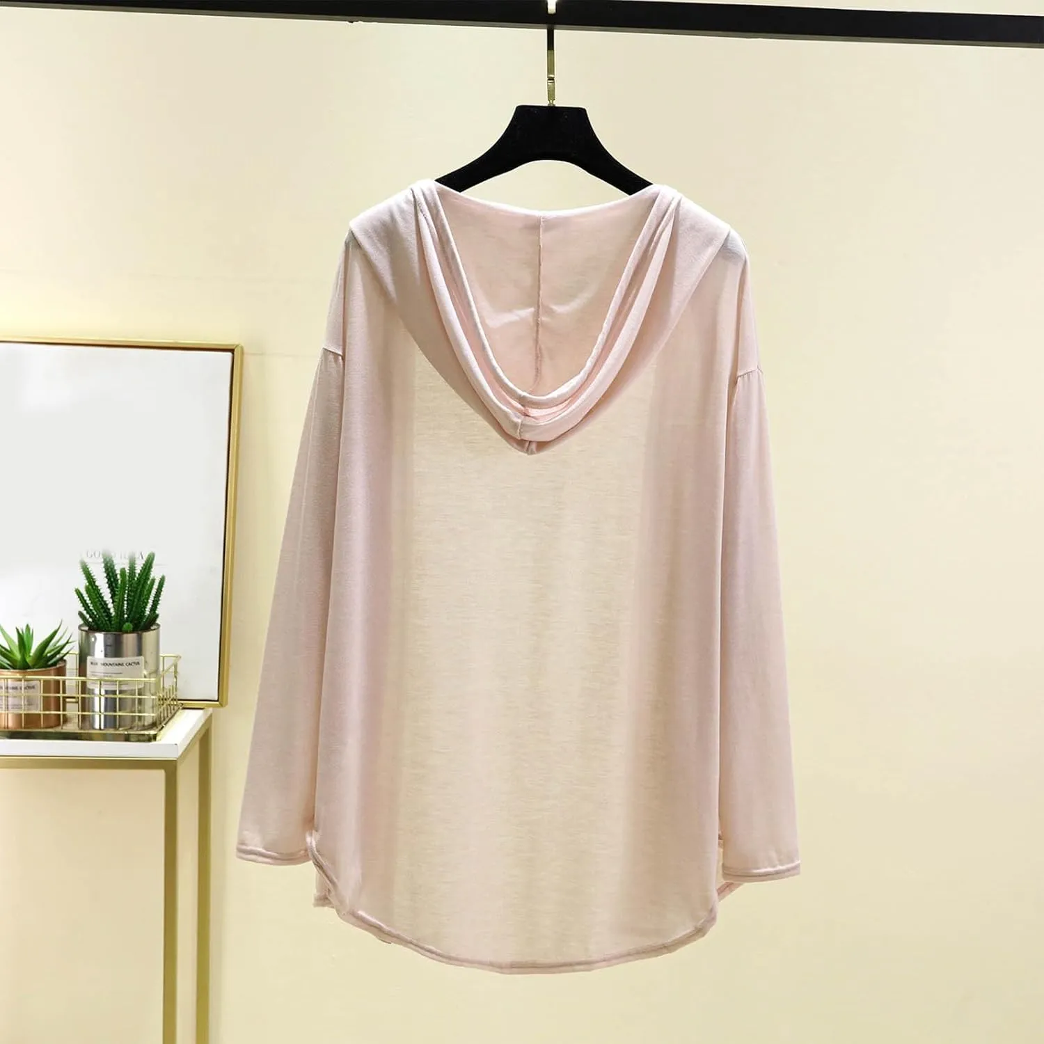 Womens Lightweight Casual Hoodie Cardigans Open Front Cover Ups Long Sleeve Outwear Coat Sun Protection Cover Clothes